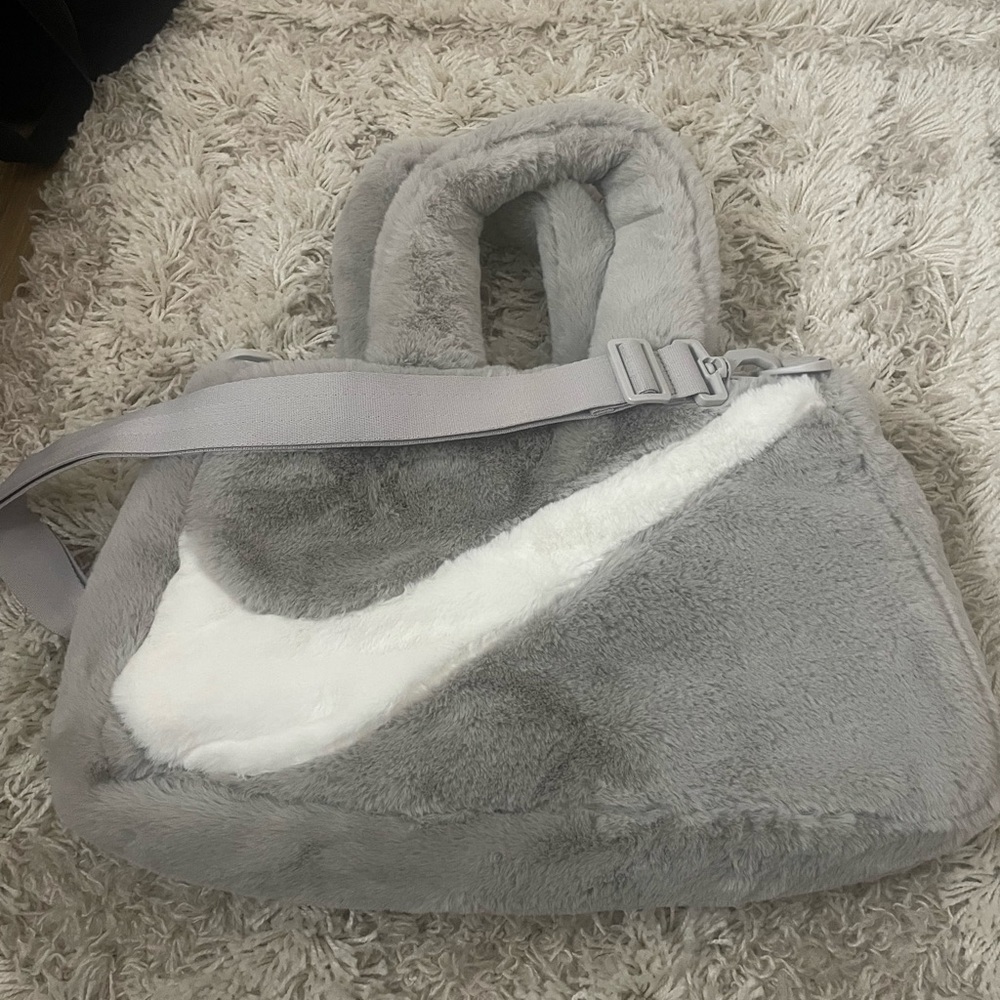 Nike Gray and White Women's Bag